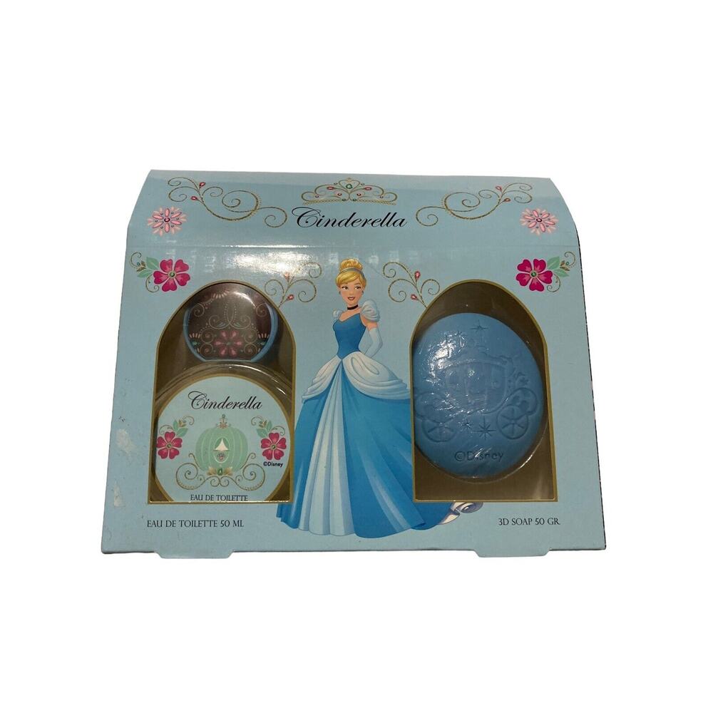 Cinderella Disney Princess Soap &‎ Perfume Bathroom Set -